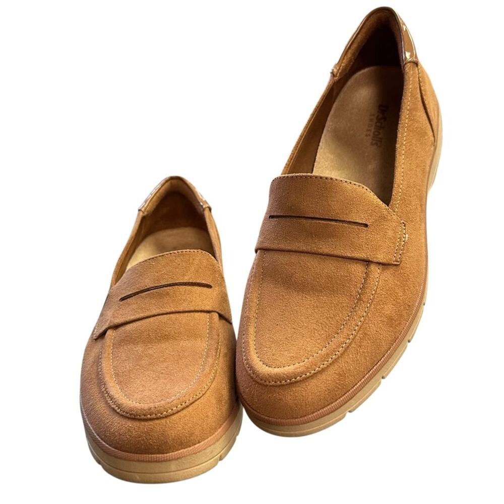Dr Scholl’s Brown Nice Day Penny Loafers Comfort Shoes size 8.5
